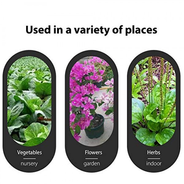 30 Pcs Plastic Plant T-Type Tags Nursery Garden Labels Durable Pla...