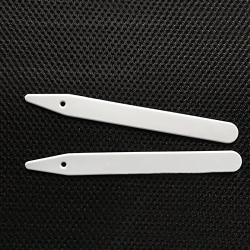 KINGLAKE 100 Pcs 4.7 Inch Thick Plastic Plant Garden Labels Nurser...