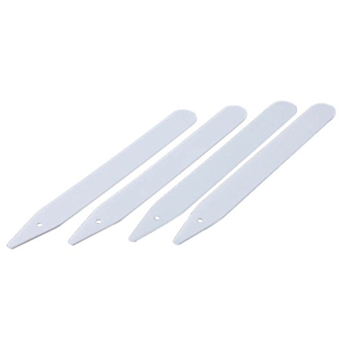 KINGLAKE 100 Pcs 4.7 Inch Thick Plastic Plant Garden Labels Nurser...