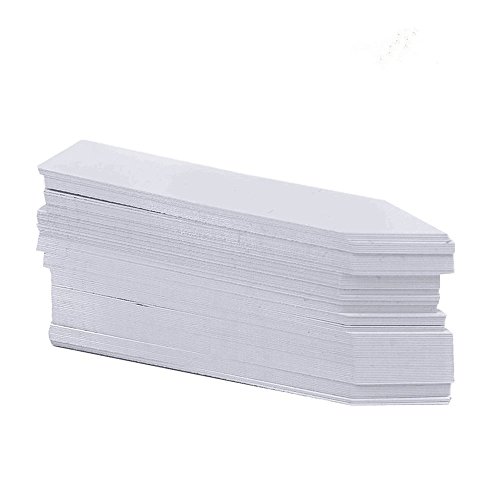 KINGLAKE 100 Pcs Large 7.8 inch Plastic Plant Label Nursery Garden...
