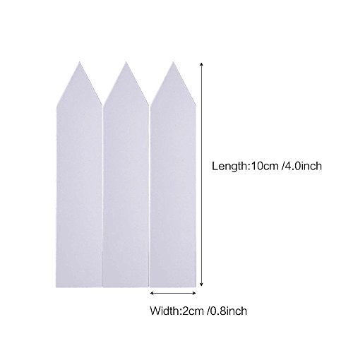 KINGLAKE 1000 Pcs 4 Inch Plant Tags Garden Nursery Labels Plastic ...