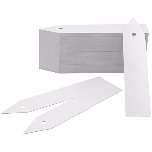 KINGLAKE 200 Pcs Plastic Plant Nursery Garden Labels Garden Stake ...