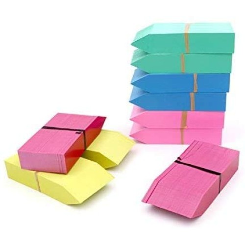 KINGLAKE 500 Pcs 5 Colors 2X10CM Plastic Waterproof Garden Plant T...