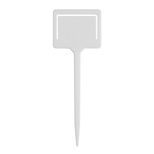 KINGLAKE Thick Plastic Plant Tags Garden Labels Waterproof Nursery...