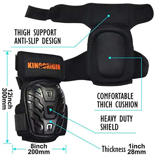 Professional Knee Pads for Work, Construction Gel Knee Pads Tools ...