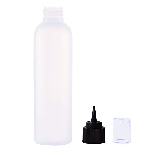 Kingrol 20-Pack Easy Squeeze Writer Bottles, 4 Ounces Soft Applica...