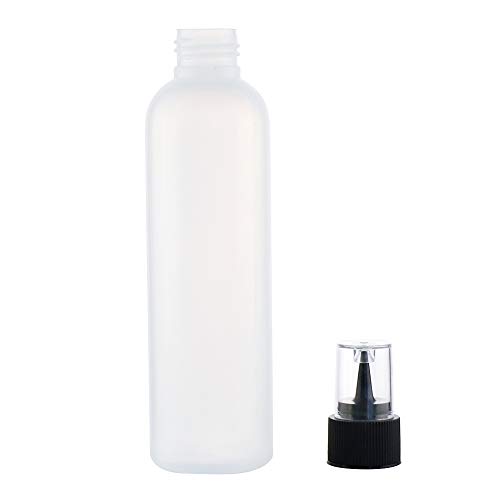 Kingrol 20-Pack Easy Squeeze Writer Bottles, 4 Ounces Soft Applica...