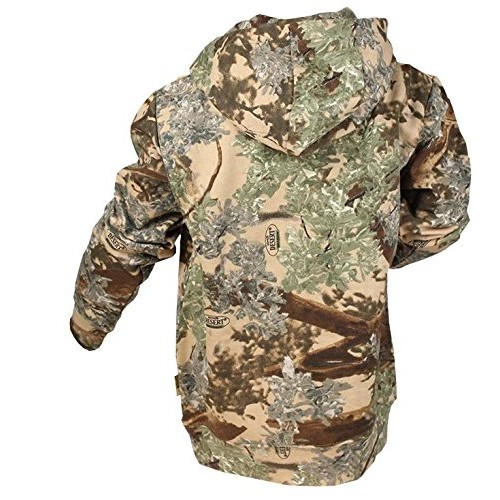 Kings Camo Kids Camo Cotton Hunting Hoodie, Desert Shadow, X-Large