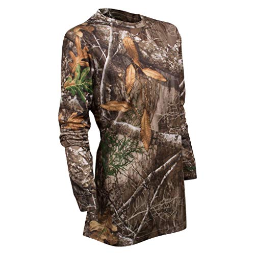 Kings Camo Ladies Hunter Series Long Sleeve Camo Tee, Realtree Ed...