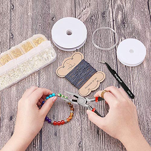 Kingsdun Jewelry Making Tools with Jewelry Findings,Needle Nose Pl...