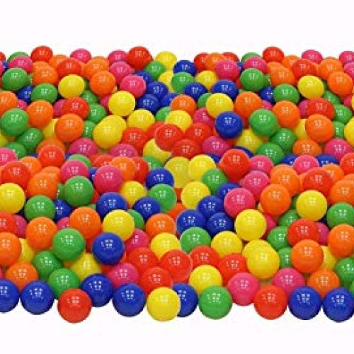 Click N Play Pack of 200 Phthalate Free BPA Free Crush Proof Plas...