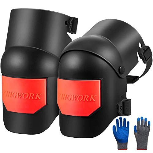 KINGWORK Professional-KneePads Heavy Duty EVA Foam padding Ultra F...