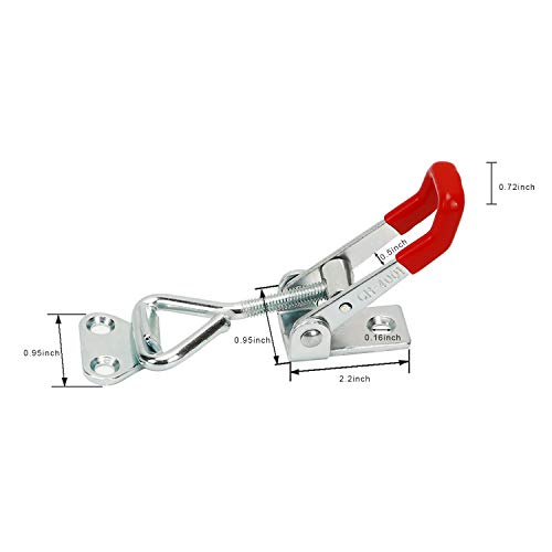 KINJOEK 10 PCS 360 Lbs Adjustable Toggle Clamp 4001 Hand Tool Quic...