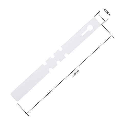 KINJOEK 1200 PCS White Plant Labels, PVC Plant Tags for Garden Adj...