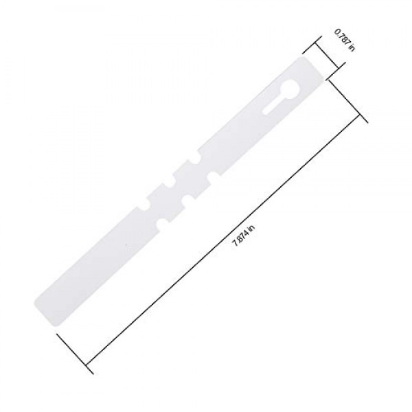 KINJOEK 1200 PCS White Plant Labels, PVC Plant Tags for Garden Adj...
