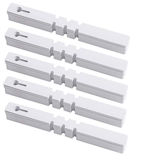 KINJOEK 1200 PCS White Plant Labels, PVC Plant Tags for Garden Adj...
