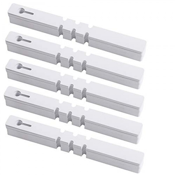 KINJOEK 1200 PCS White Plant Labels, PVC Plant Tags for Garden Adj...