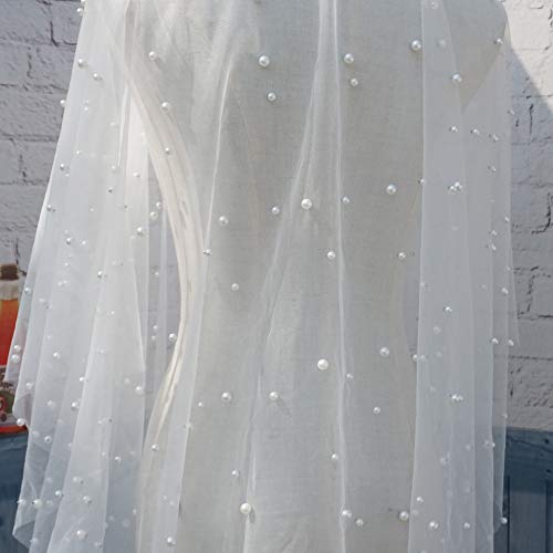 Net Tulle Mesh Lace Fabric Wedding Accessories Luxury Fabric Beade...