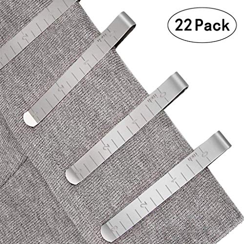 KiorcDaily Sewing Clips Stainless Steel Hemming Clips Measurement ...