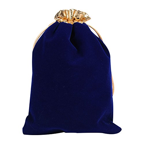 KIPETTO 25Pcs Soft Velvet Pouches with Drawstrings for Jewelry Wed...