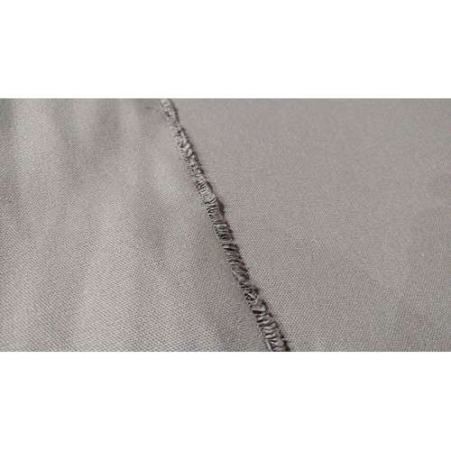 by The Yard- Pure Cotton Canvas Duck Fabric Light Gray 56W Uphols...