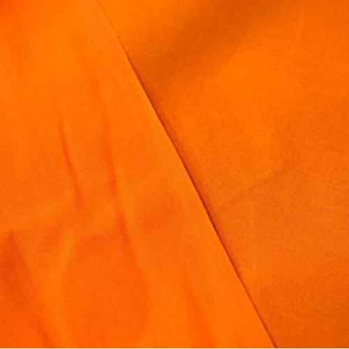 by The Yard- Quilt Fabric Hunter Orange Solid Color Craft Apparel ...