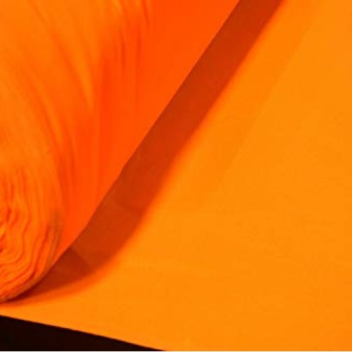 by The Yard- Quilt Fabric Hunter Orange Solid Color Craft Apparel ...