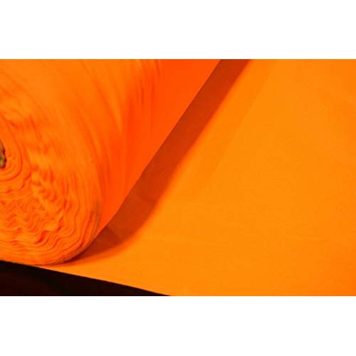 by The Yard- Quilt Fabric Hunter Orange Solid Color Craft Apparel ...