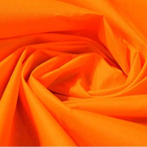 by The Yard- Quilt Fabric Hunter Orange Solid Color Craft Apparel ...