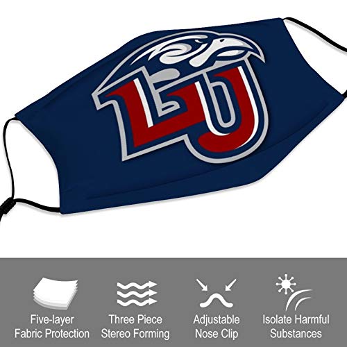 Dust Mask Liberty University Face Mouth Mask Fashion Print Design ...