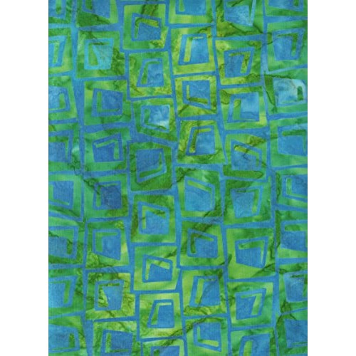 Electric Lime Op Art Print Batik ~ HALF YARD!! ~ Robert Kaufman To...