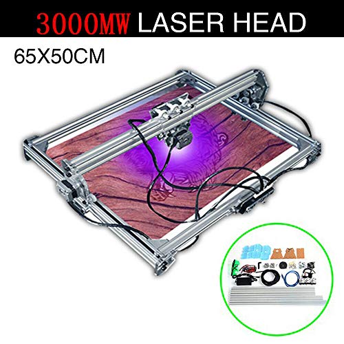 GUANG 3000MW CNC Router Kit, 2 Axis Mini DIY Laser Engraver, Carvi...