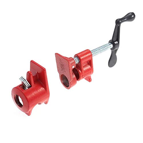 Home Hand Tools 4PC 3/4in Wood Glue Pipe Clamp Set Heavy Woodworki...