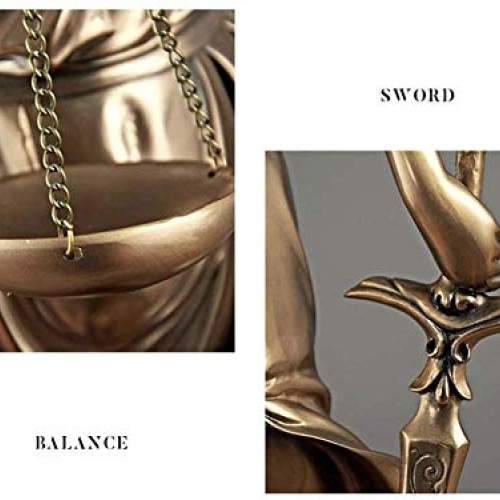 Statues,Ancient Greek Statue Sculpture Justice Justice Statuette C...