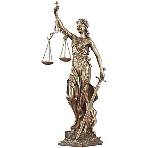 Statues,Ancient Greek Statue Sculpture Justice Justice Statuette C...