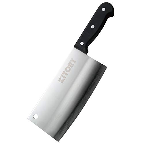KITORY Vegetable Cleaver 7 inch Kitchen Knife - Chinese Chefs Kni...