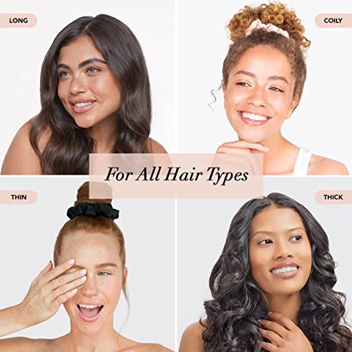 Kitsch Satin Hair Scrunchies for Women - Softer Than Silk Scrunchi...