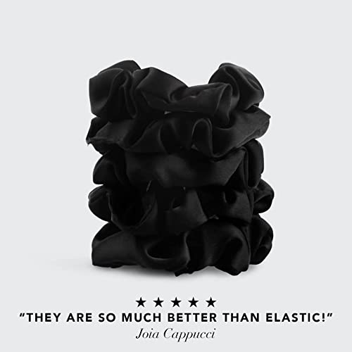 Kitsch Satin Hair Scrunchies for Women - Softer Than Silk Scrunchi...