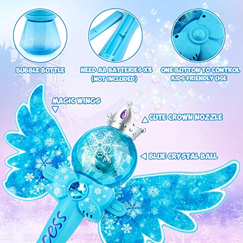 Bubble Machine for Kids, Automatic Electric Frozen Toys for Girls ...