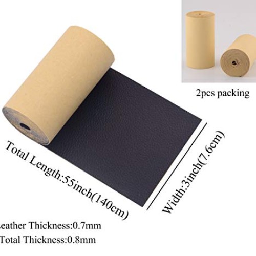 Leather Repair Patch Tape for Couches 2packs 3X55inch Self-Adhesiv...