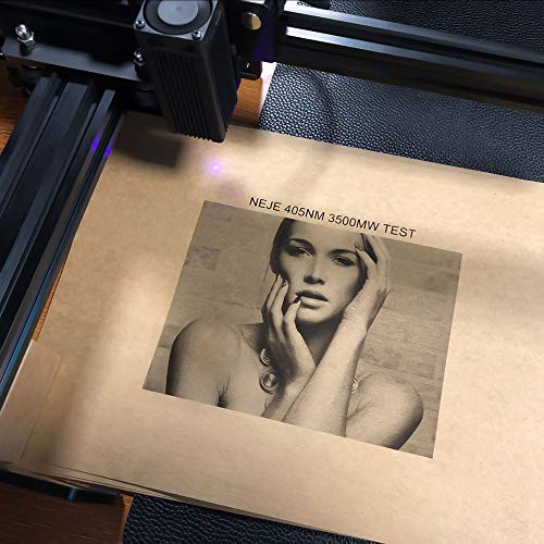 Desktop Laser Engraver, KKmoon 3500mw Portable Engraving Machine M...