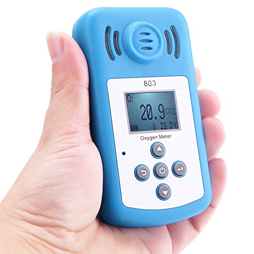 KKmoon Oxygen Meter Portable OxygenO2 Concentration Detector wit...