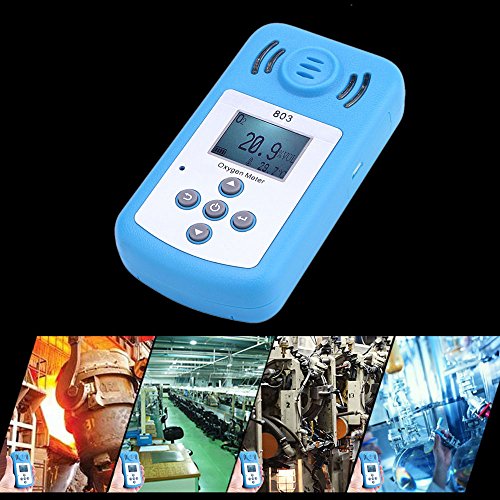 KKmoon Oxygen Meter Portable OxygenO2 Concentration Detector wit...