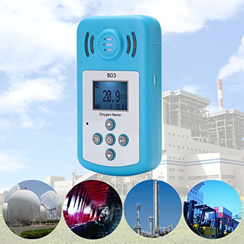 KKmoon Oxygen Meter Portable OxygenO2 Concentration Detector wit...