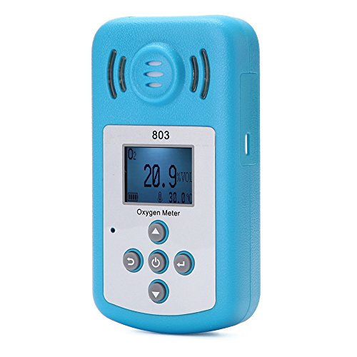 KKmoon Oxygen Meter Portable OxygenO2 Concentration Detector wit...