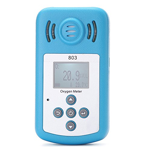 KKmoon Oxygen Meter Portable OxygenO2 Concentration Detector wit...