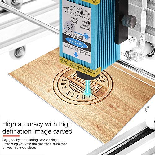 0.01mm Accuracy Laser Engraving Machine, 7000mw Large Area Engrave...