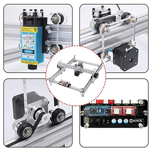 0.01mm Accuracy Laser Engraving Machine, 7000mw Large Area Engrave...