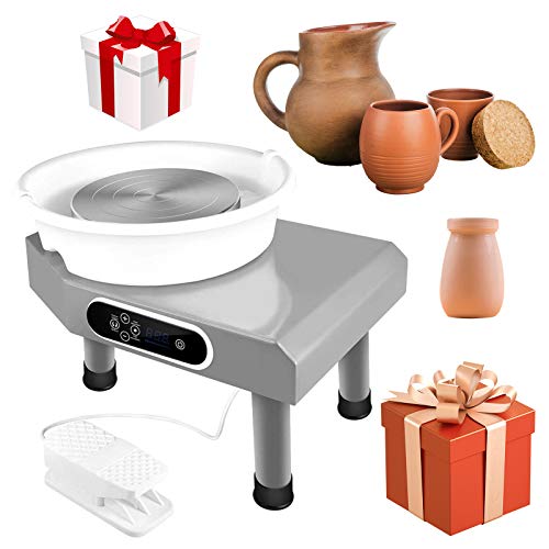 Updated 350W Pottery Wheel Machine with Removable Basin and Pedal ...