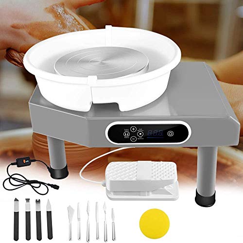 Updated 350W Pottery Wheel Machine with Removable Basin and Pedal ...